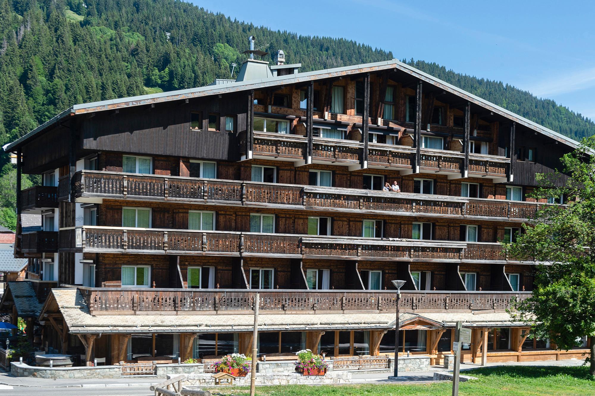Chalet-Hotel La Marmotte, La Tapiaz & Spa, The Originals Relais 莱热 外观 照片