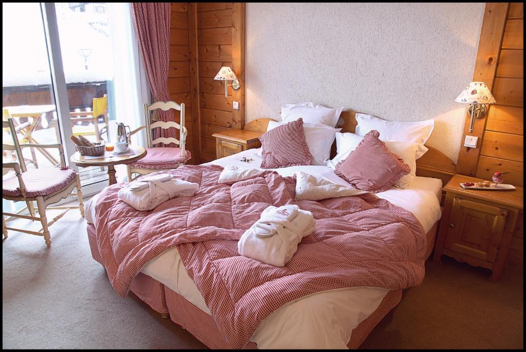 Chalet-Hotel La Marmotte, La Tapiaz & Spa, The Originals Relais 莱热 客房 照片