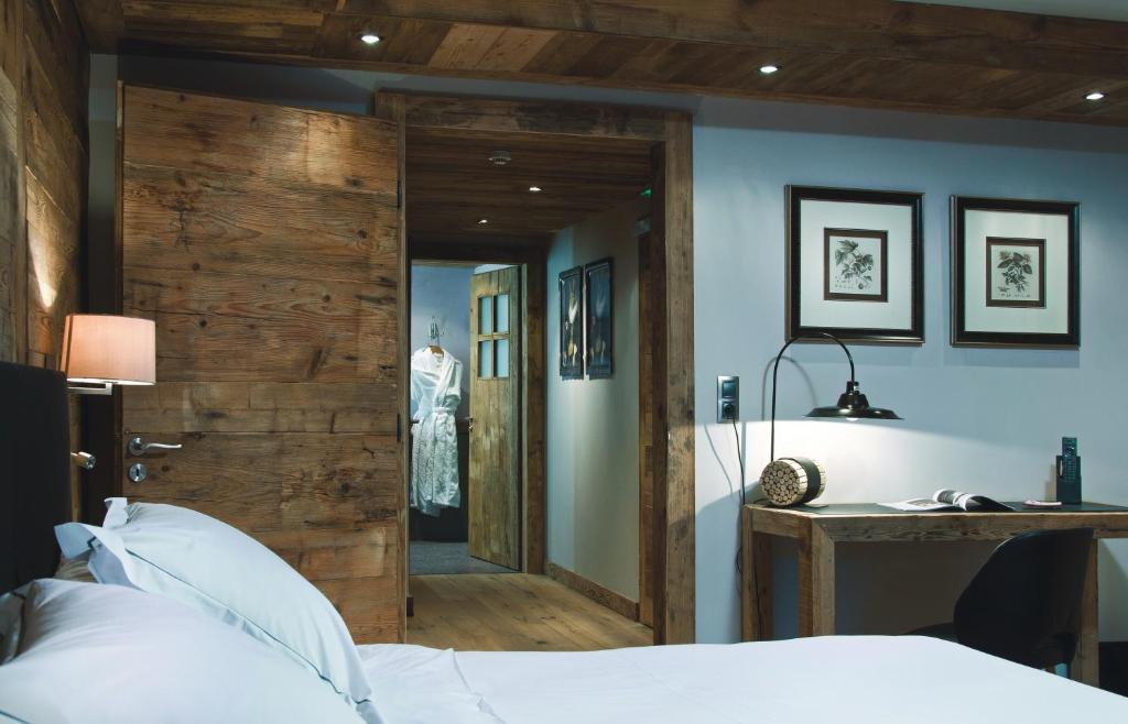 Chalet-Hotel La Marmotte, La Tapiaz & Spa, The Originals Relais 莱热 客房 照片